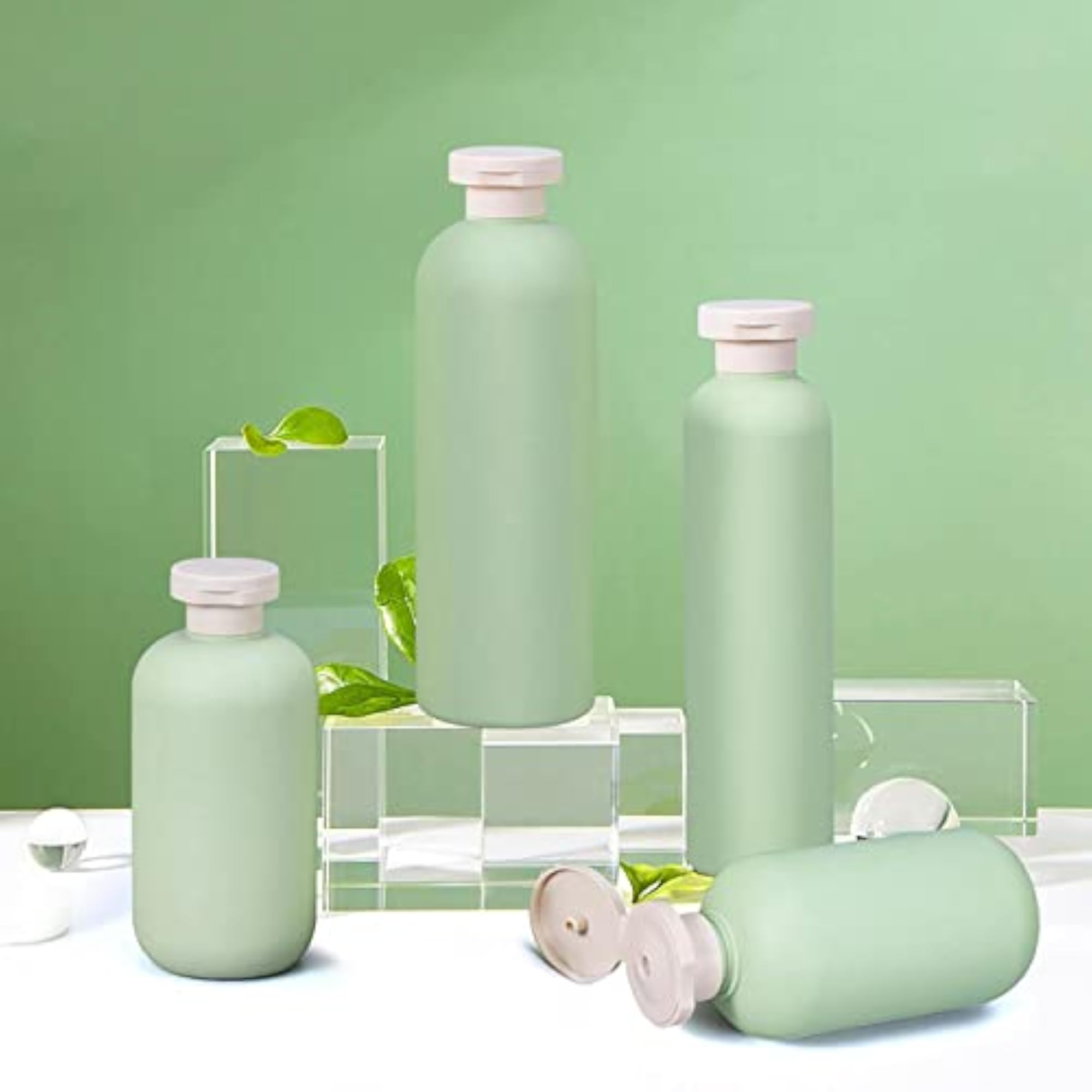 PVC Empty Bottle with Disc Top Flip Caps for Cream